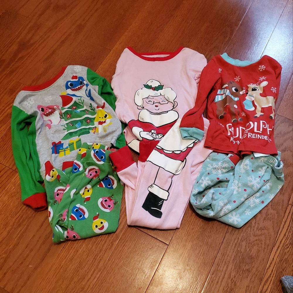 Baby girl Christmas PJs
